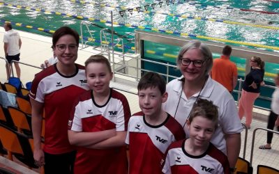 TVE Schwimmer starteten in den Schwimmhallen der Sportschule der Bundeswehr in Warendorf